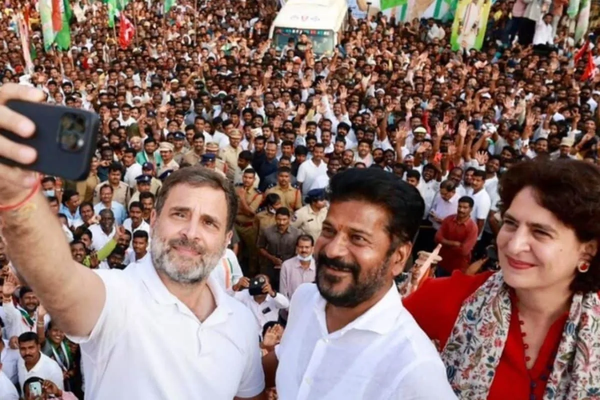 1 नवंबर को तेलंगाना से 15 हजार लोग दिल्ली क्यों आ रहे, क्या सच में कांग्रेस ‘अराजकता’ फैलाने की कर रही तैयारी? 1 नवंबर को तेलंगाना से 15 हजार लोग दिल्ली क्यों आ रहे, क्या सच में कांग्रेस ‘अराजकता’ फैलाने की कर रही तैयारी?